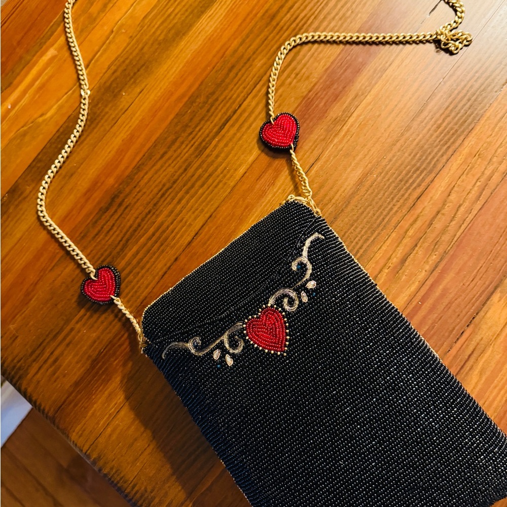 Mary Frances Queen of Hearts Beaded Crossbody - Picture 4 of 4